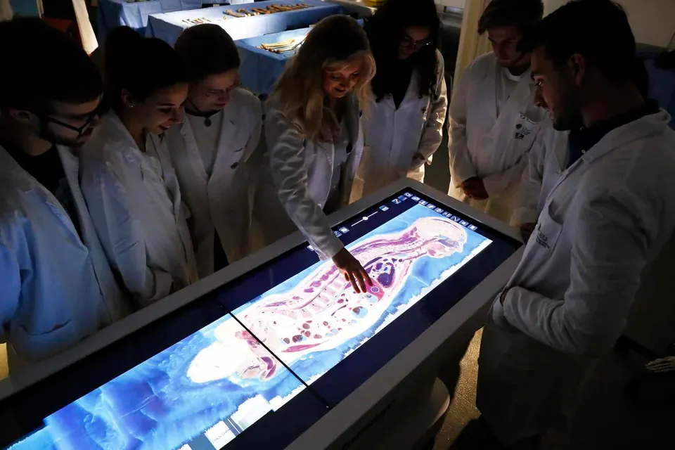 Tecnologia para o estudo da anatomia