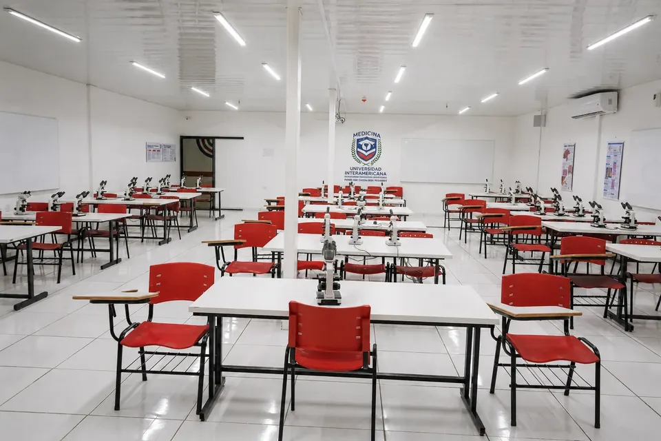 Laboratório de microscopia